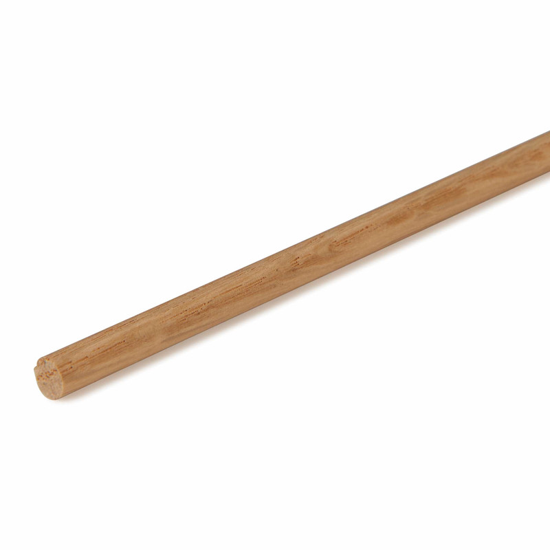 36" Round Wood Dowel - Species:Oak - Diameter:1/4"